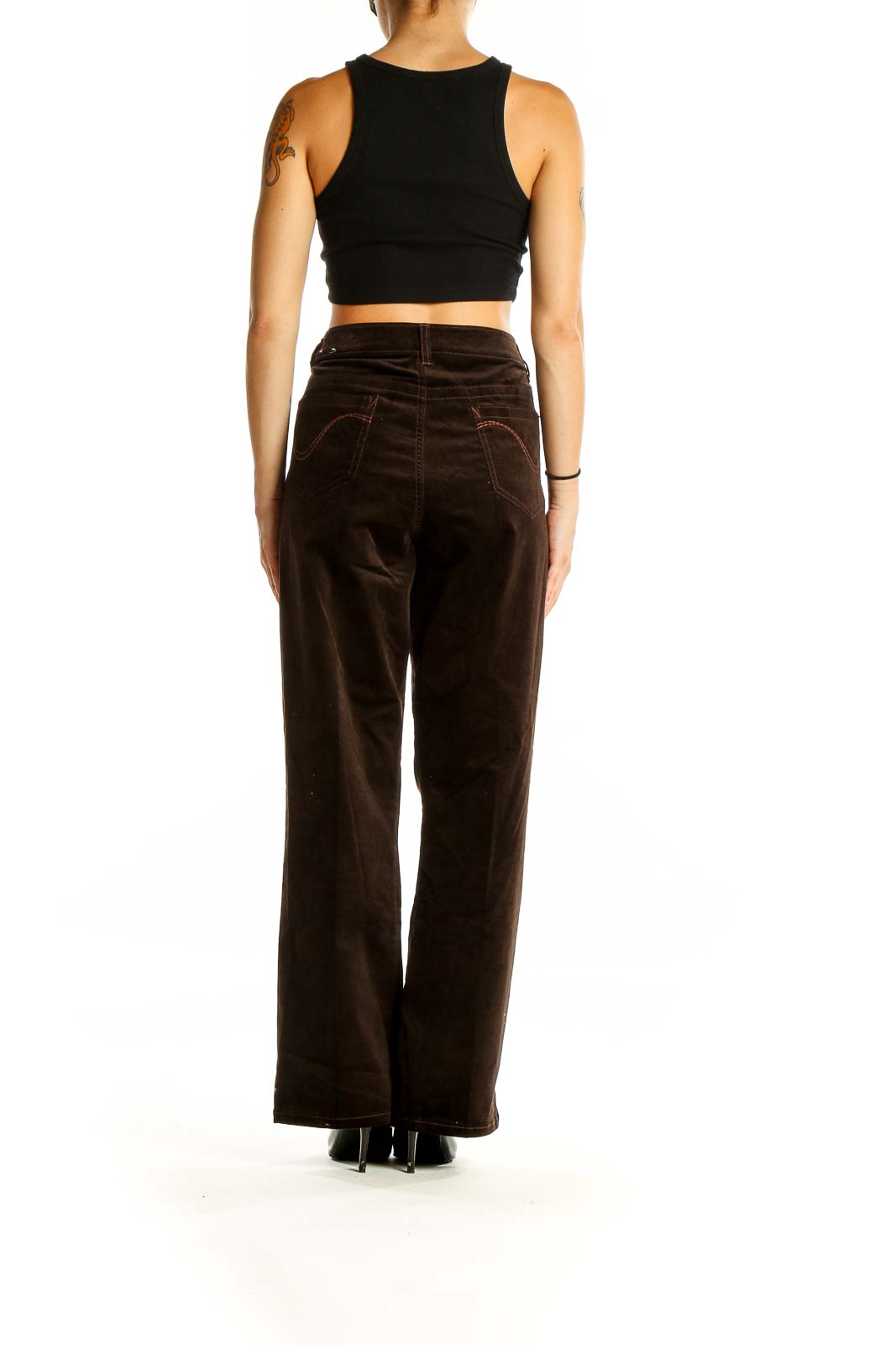 Brown Velvet Pants