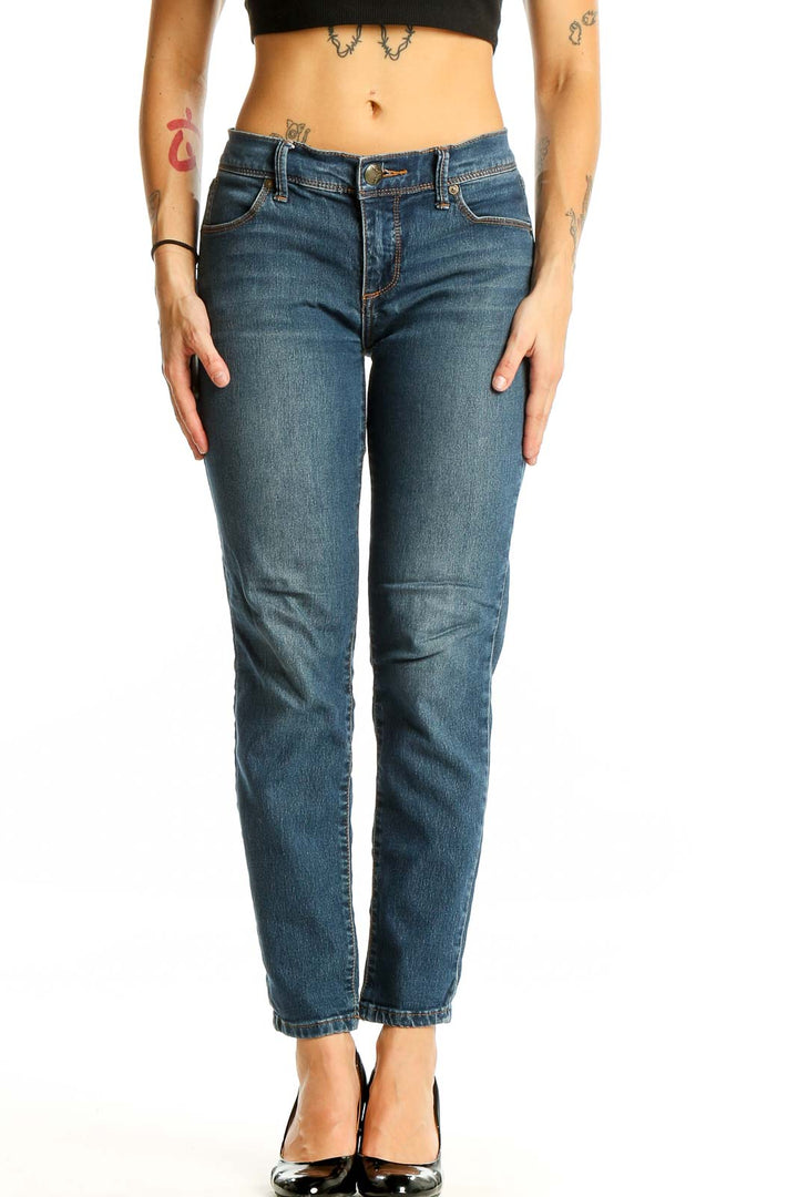 Blue Denim Skinny Jeans