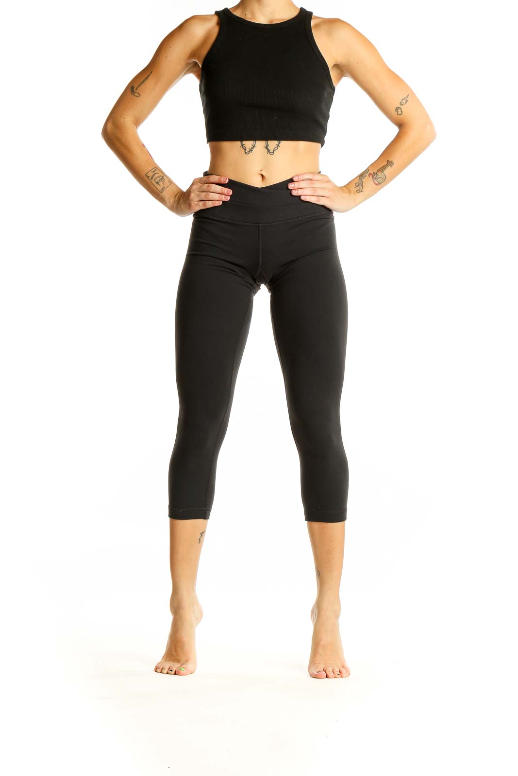 Lululemon high waisted black leggings hotsell