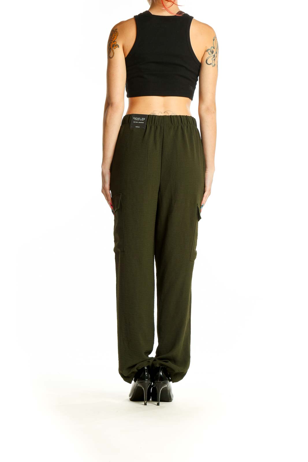 Rachel Zoe Olive Green Relaxed Cargo Pants | New with Tags – SilkRoll