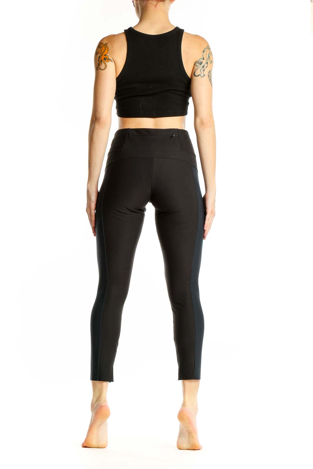 Athleta Black High-Waisted Zip-Pocket Leggings - Size XS – SilkRoll
