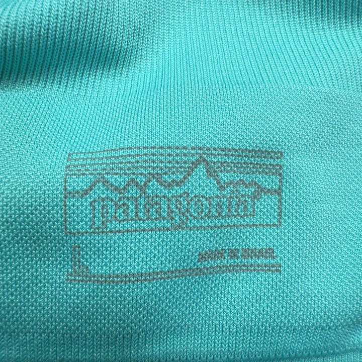 Turquoise sports bra back view showing supportive design and cropped silhouette