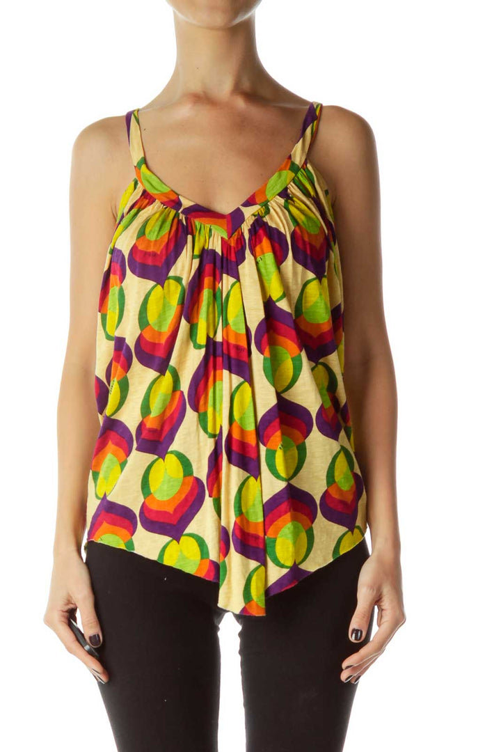 Multicolor Print Tank Top