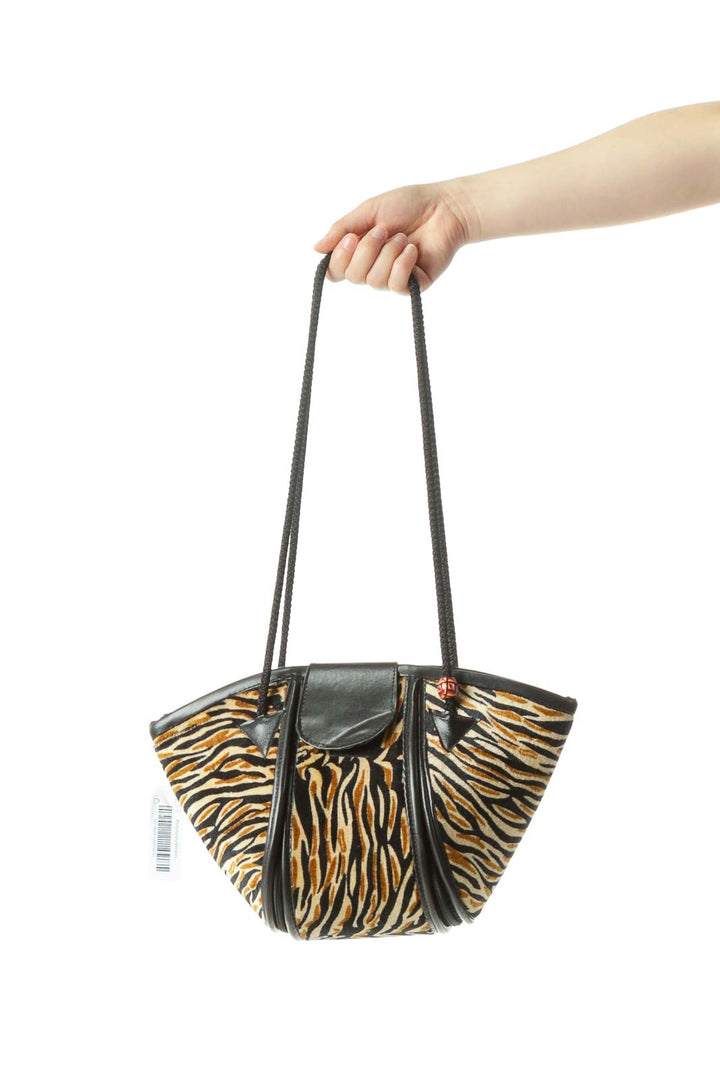 Animal Print Shoulder Bag