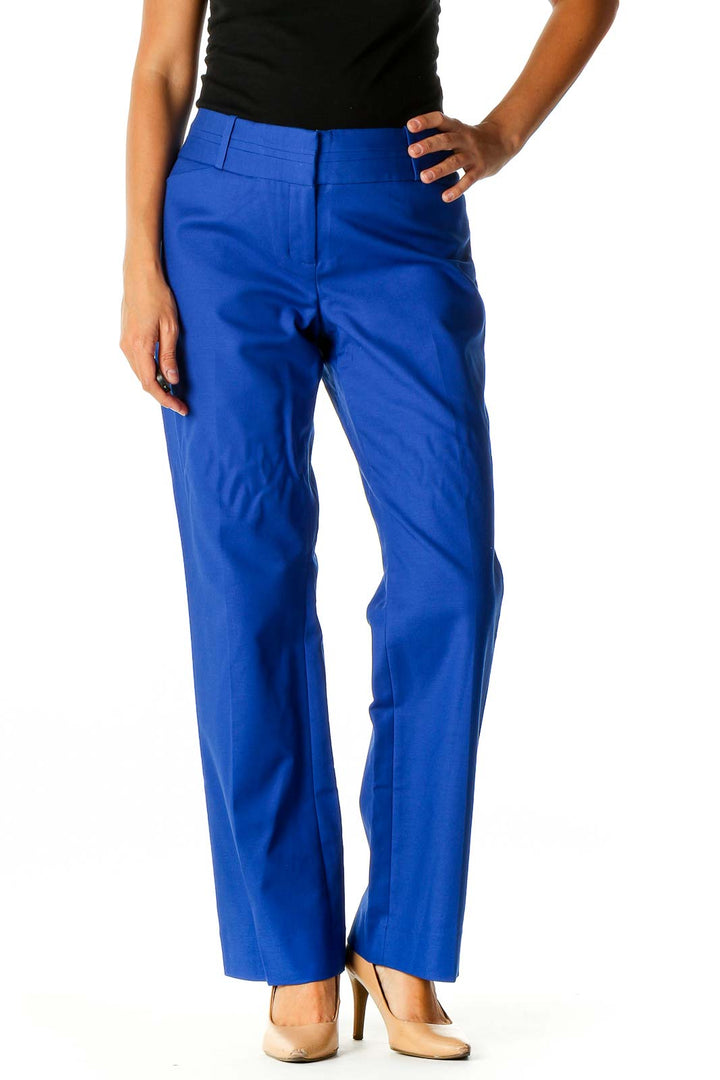 Blue Classic Trousers