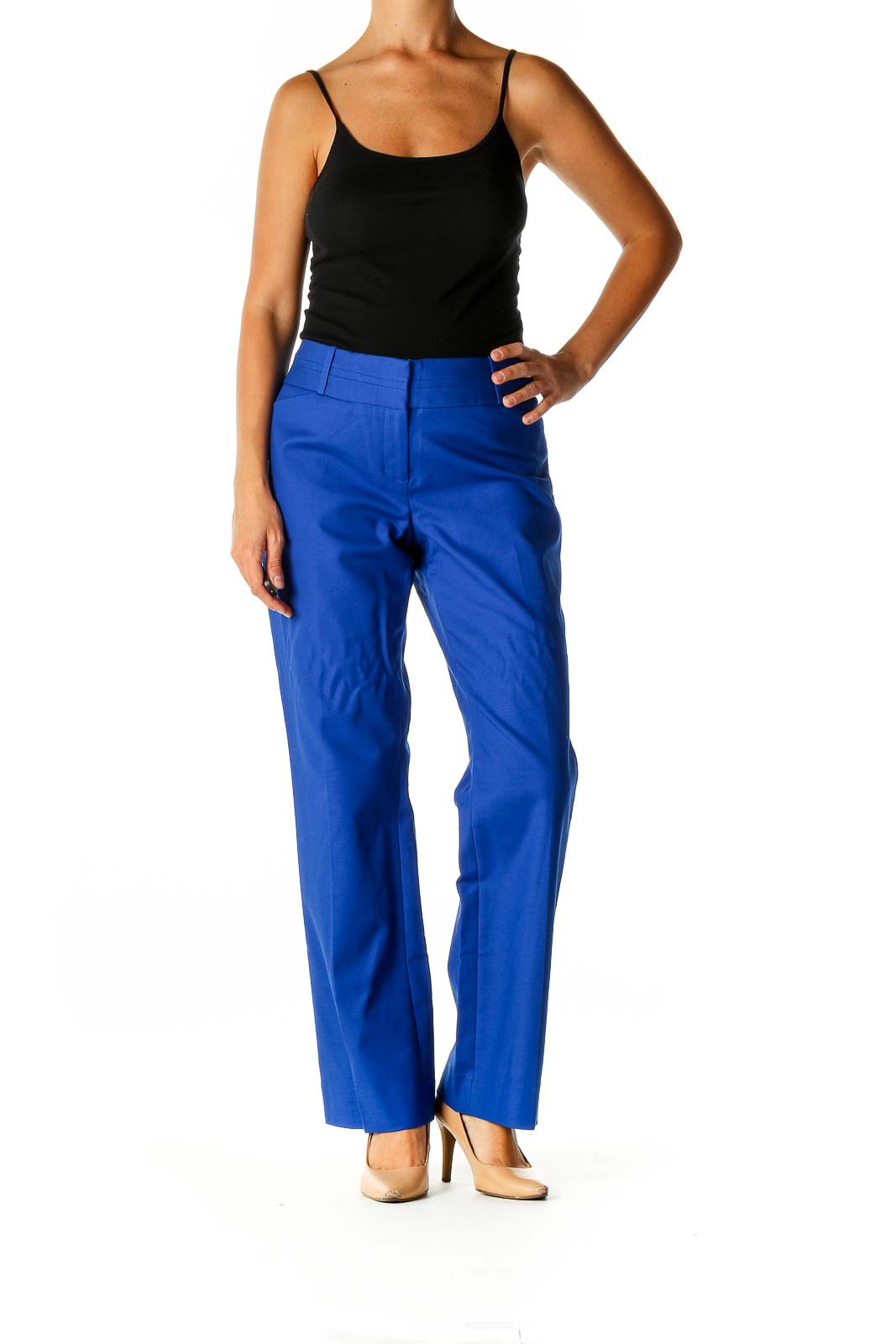 Blue Classic Trousers