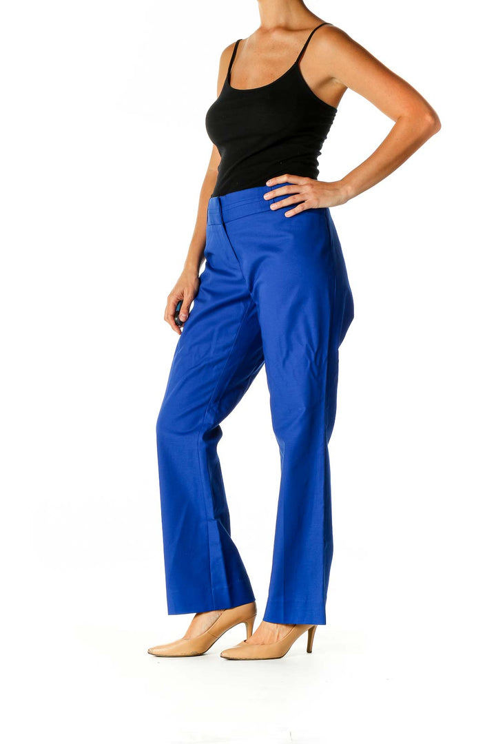 Blue Classic Trousers