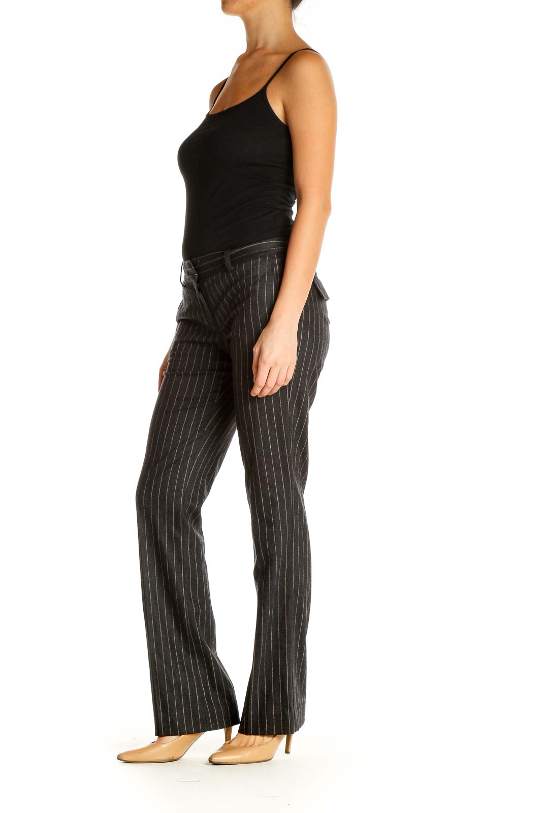 Black All Day Wear Trousers