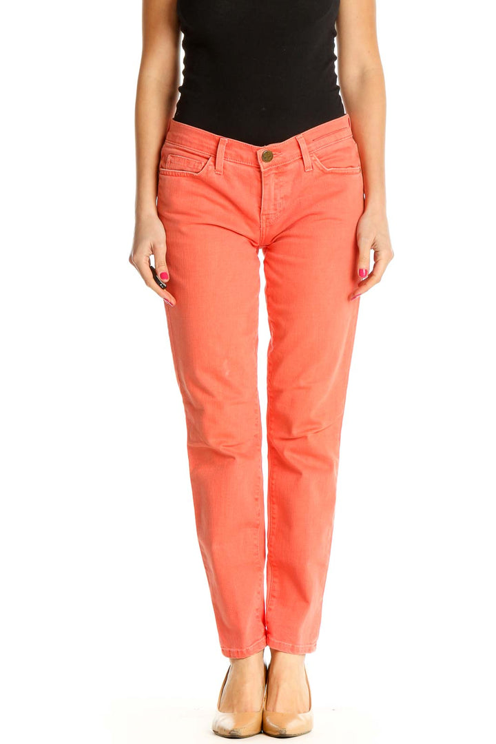 Orange Pants