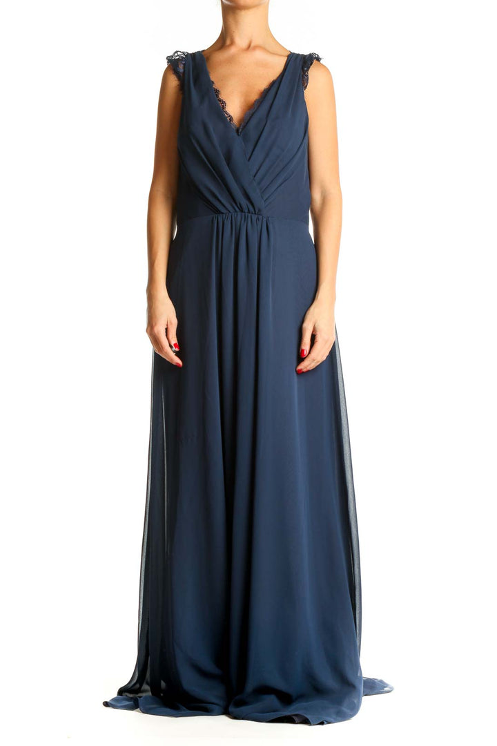 Blue Formal Column Dress