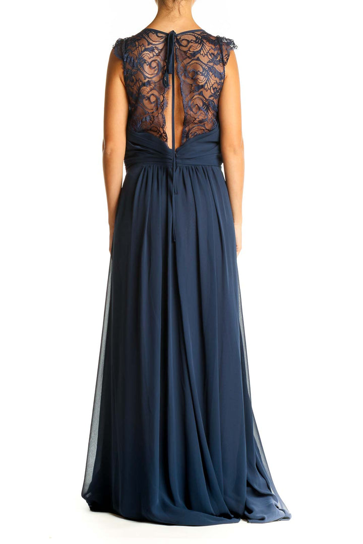 Blue Formal Column Dress