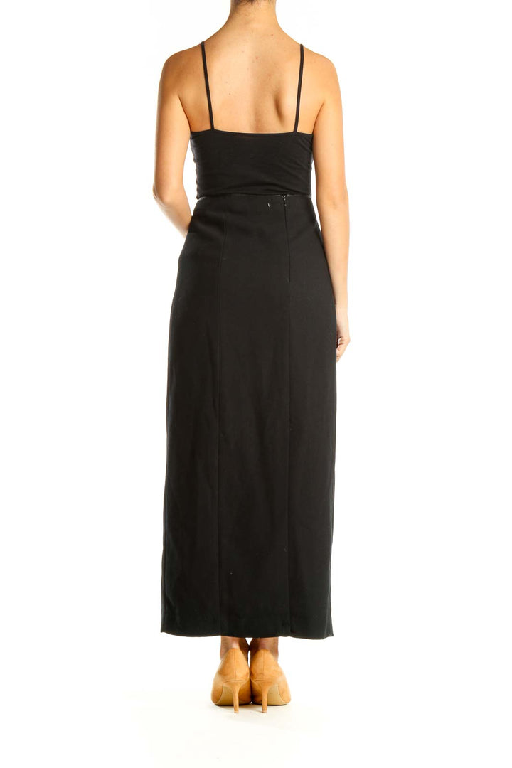 Black Classic Maxi Skirt