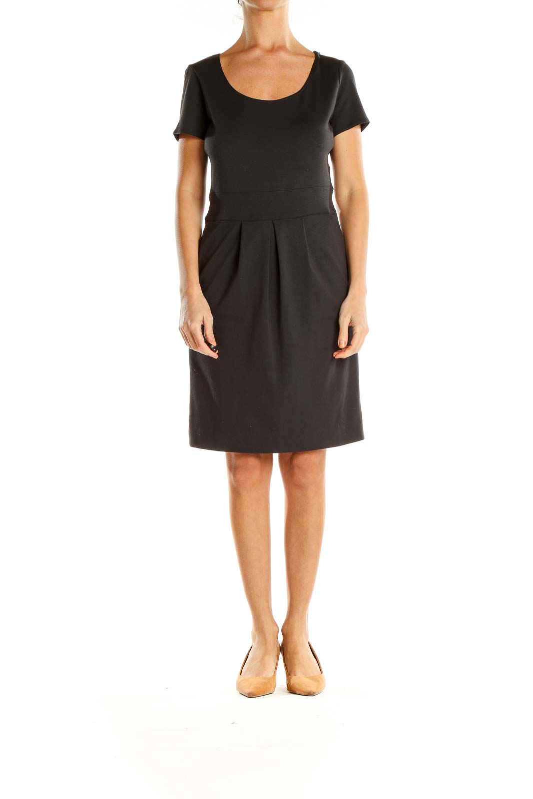 Black Classic Shift Dress