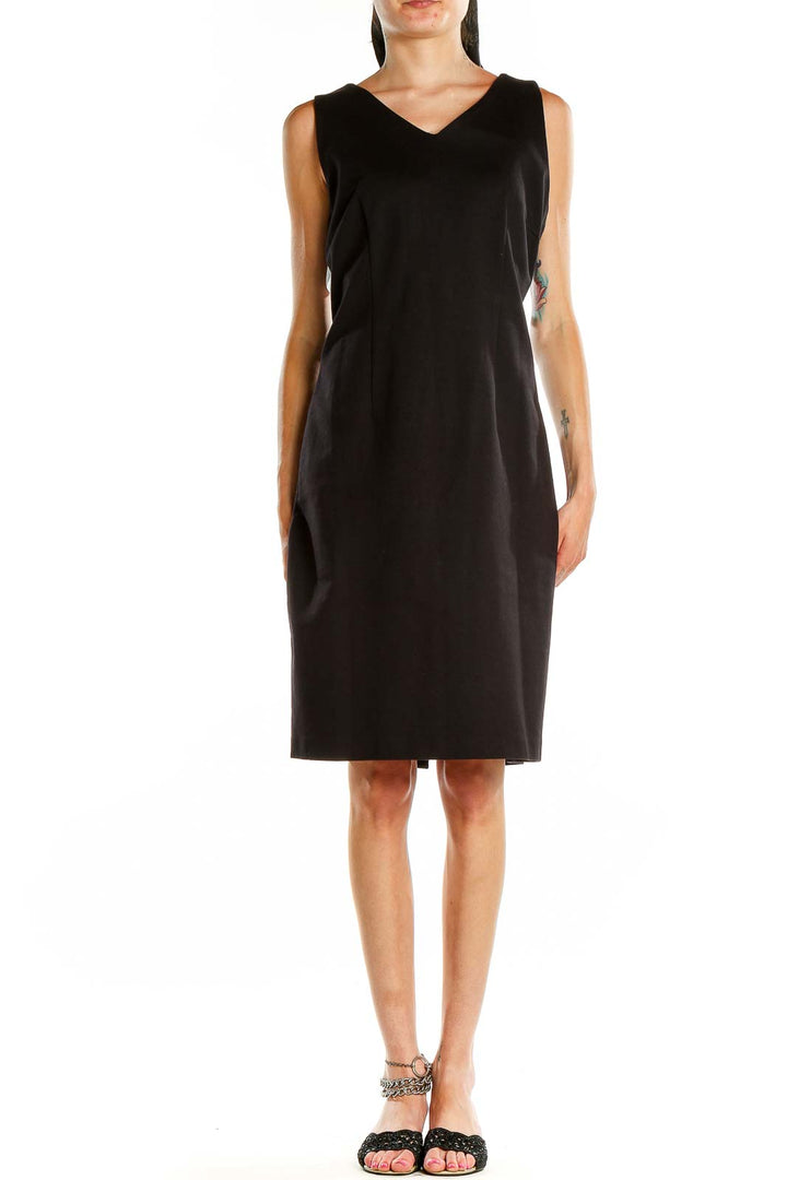 Black Classic Sheath Dress