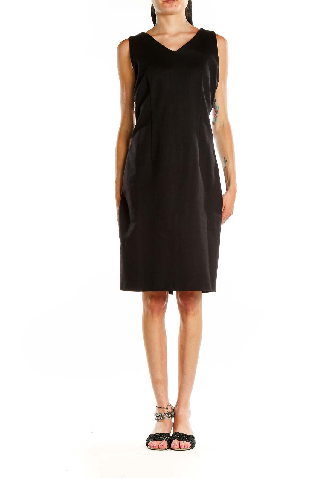 Black Classic Sheath Dress