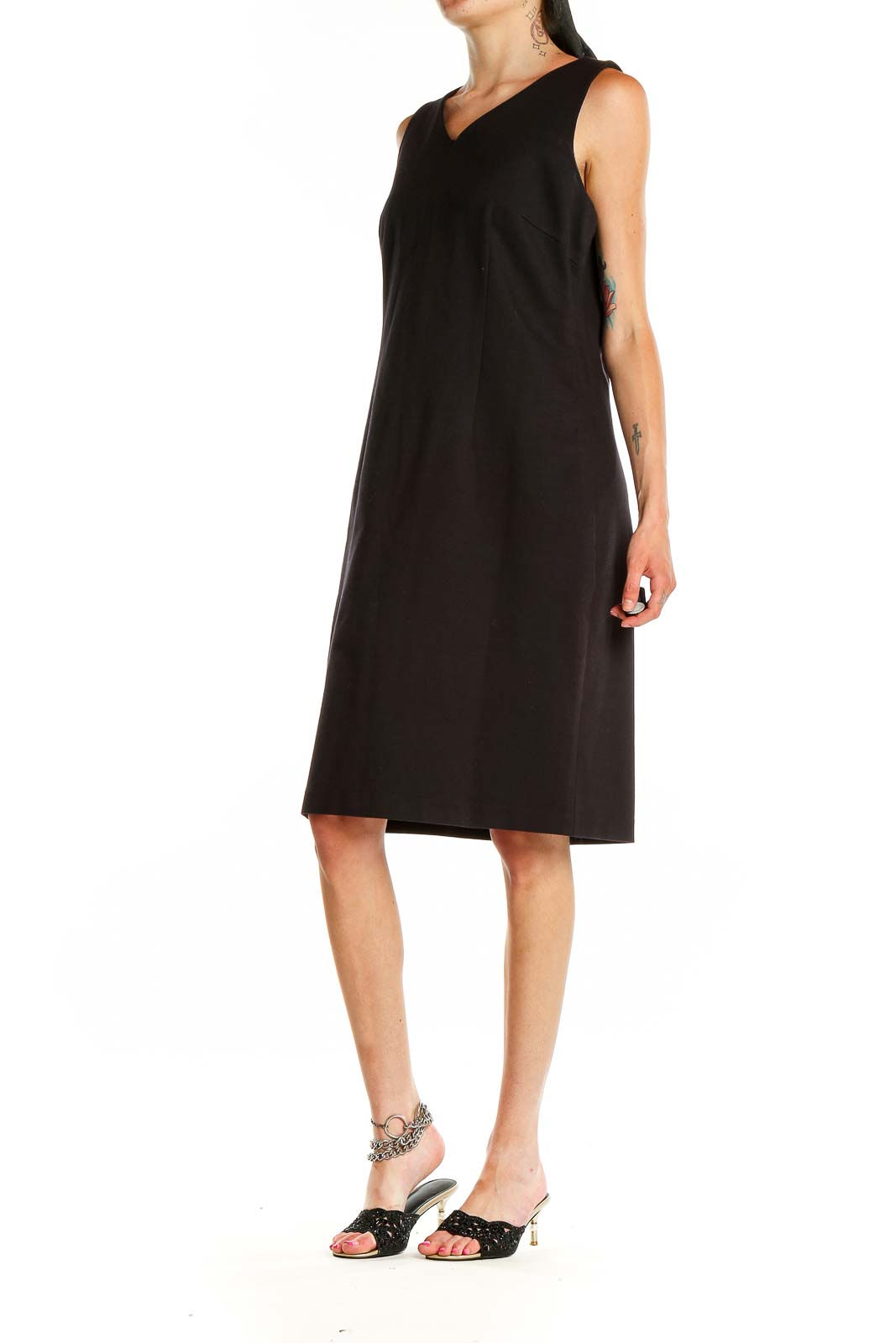 Black Classic Sheath Dress