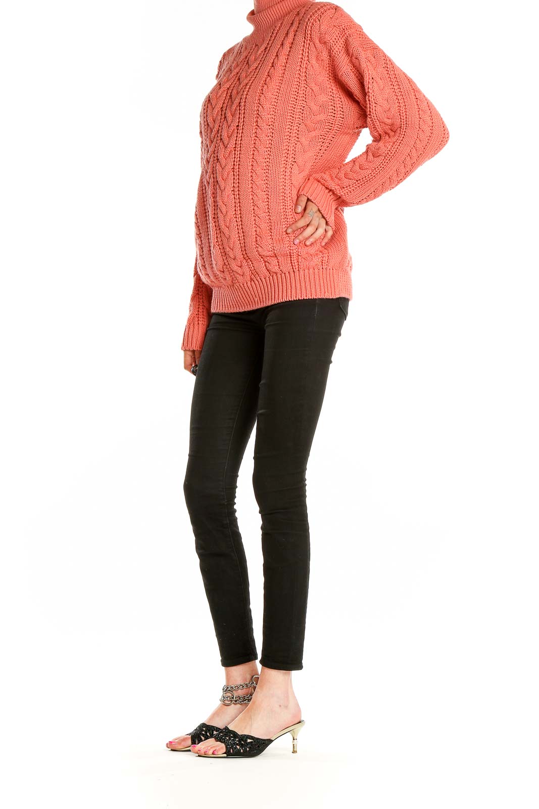 Pink Retro Sweater