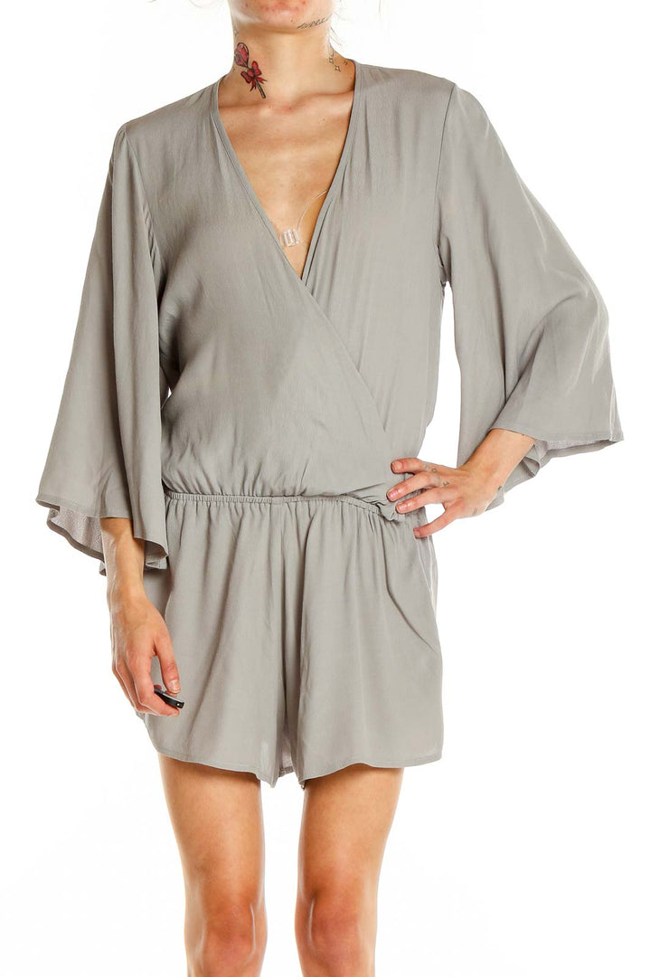 Gray Romper