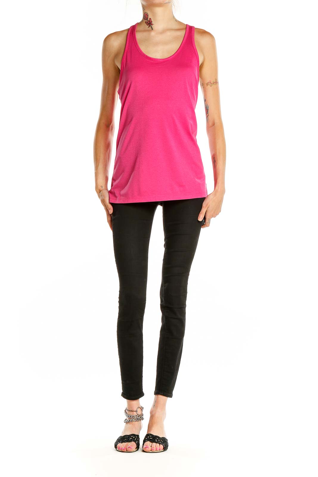 Pink Activewear Tank Top