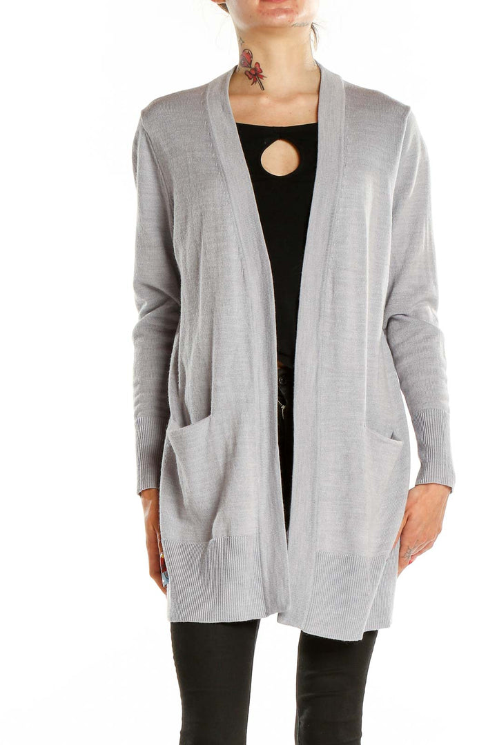 Gray Cardigan