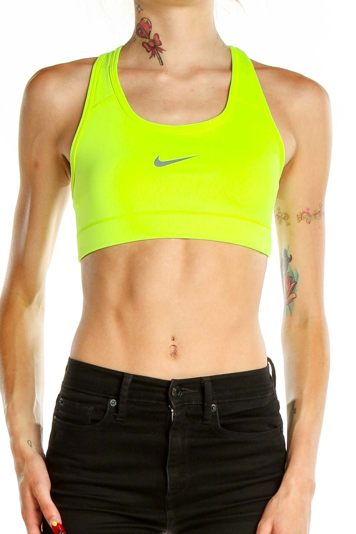 Green Sports Bra