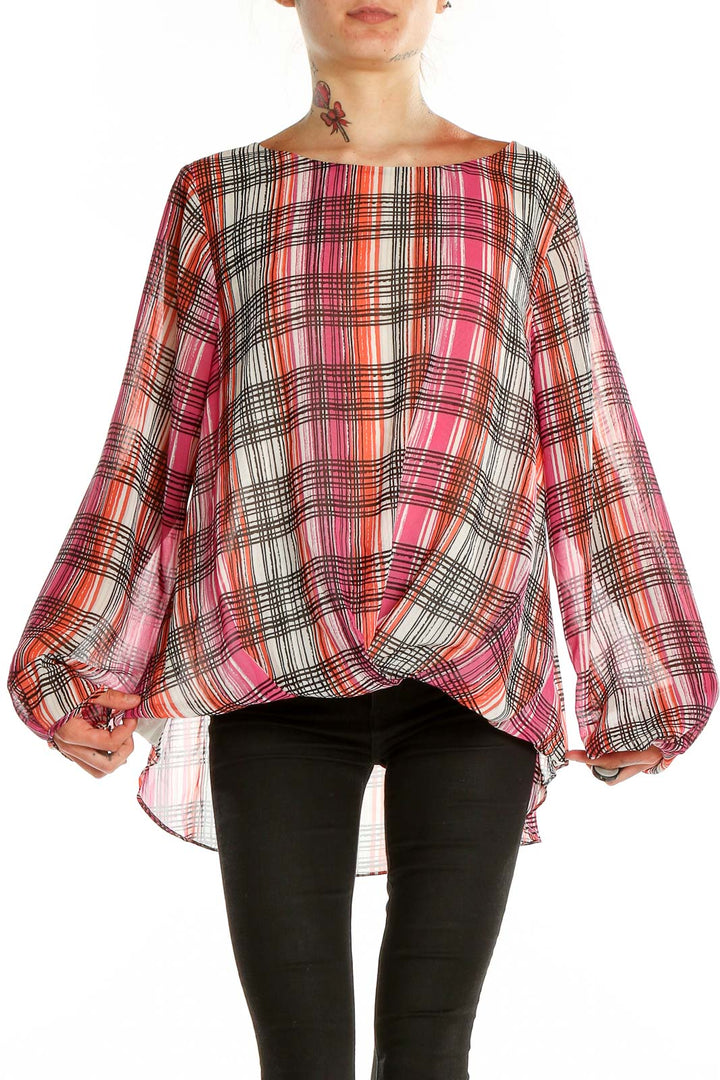 Multicolor Checkered Blouse