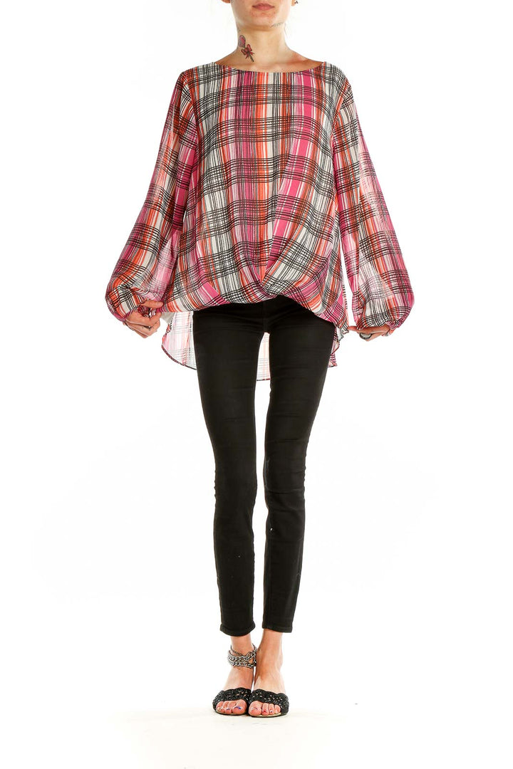 Multicolor Checkered Blouse