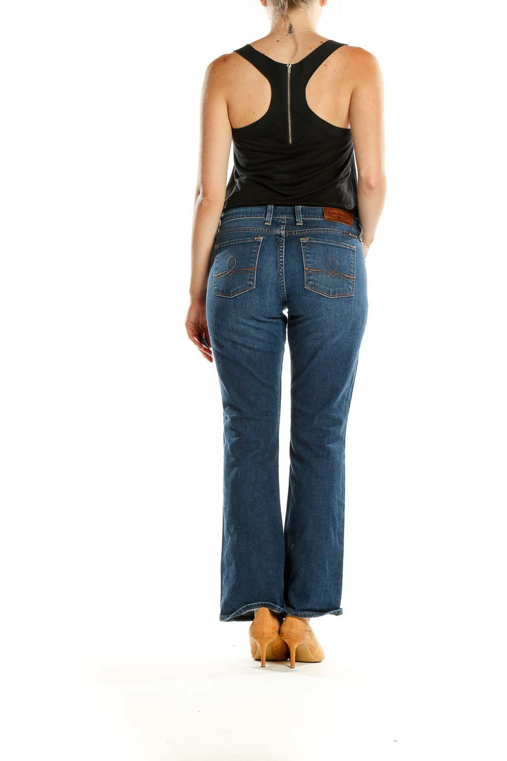 Blue Dark Rinse Jeans