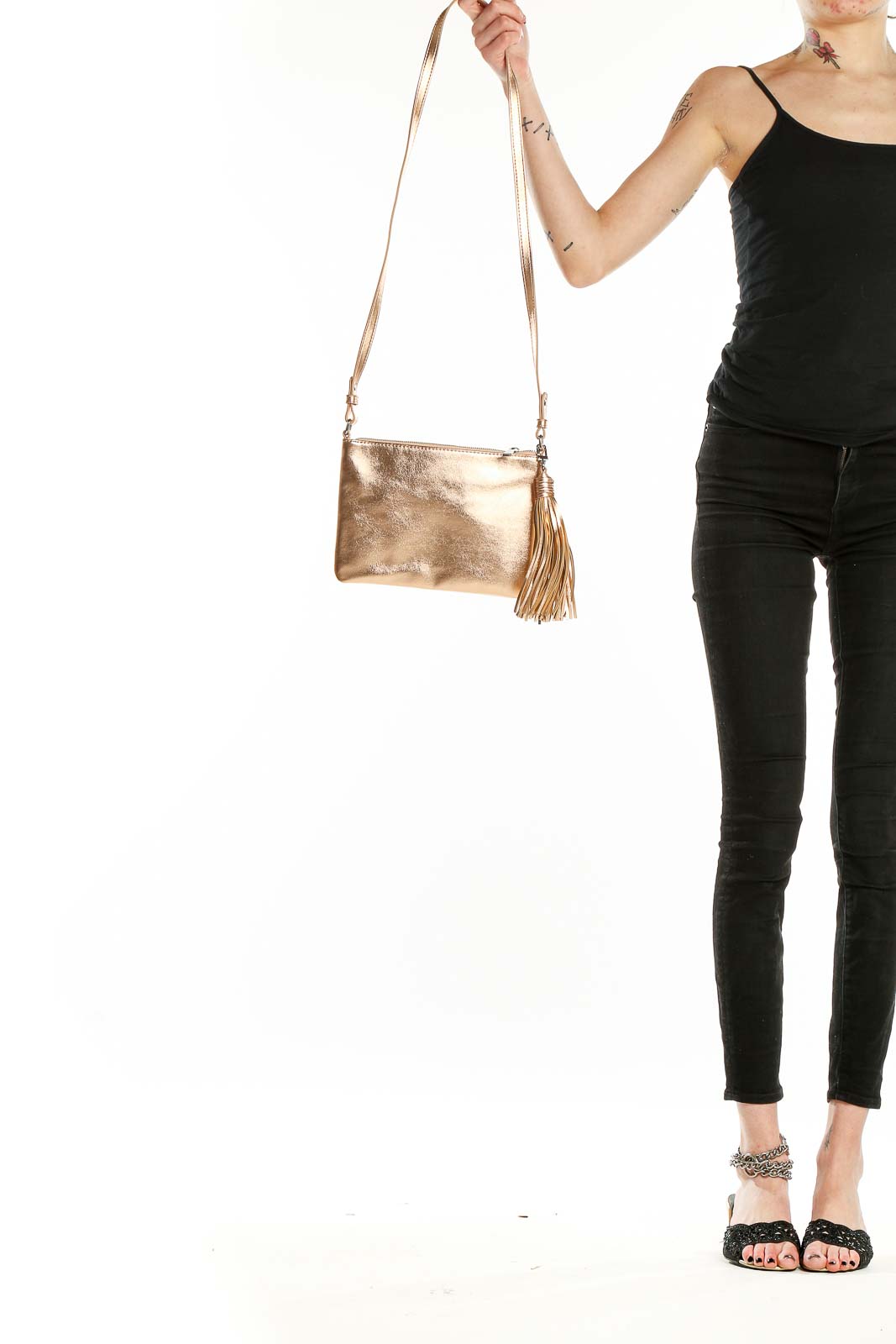 Bronze Crossbody Bag